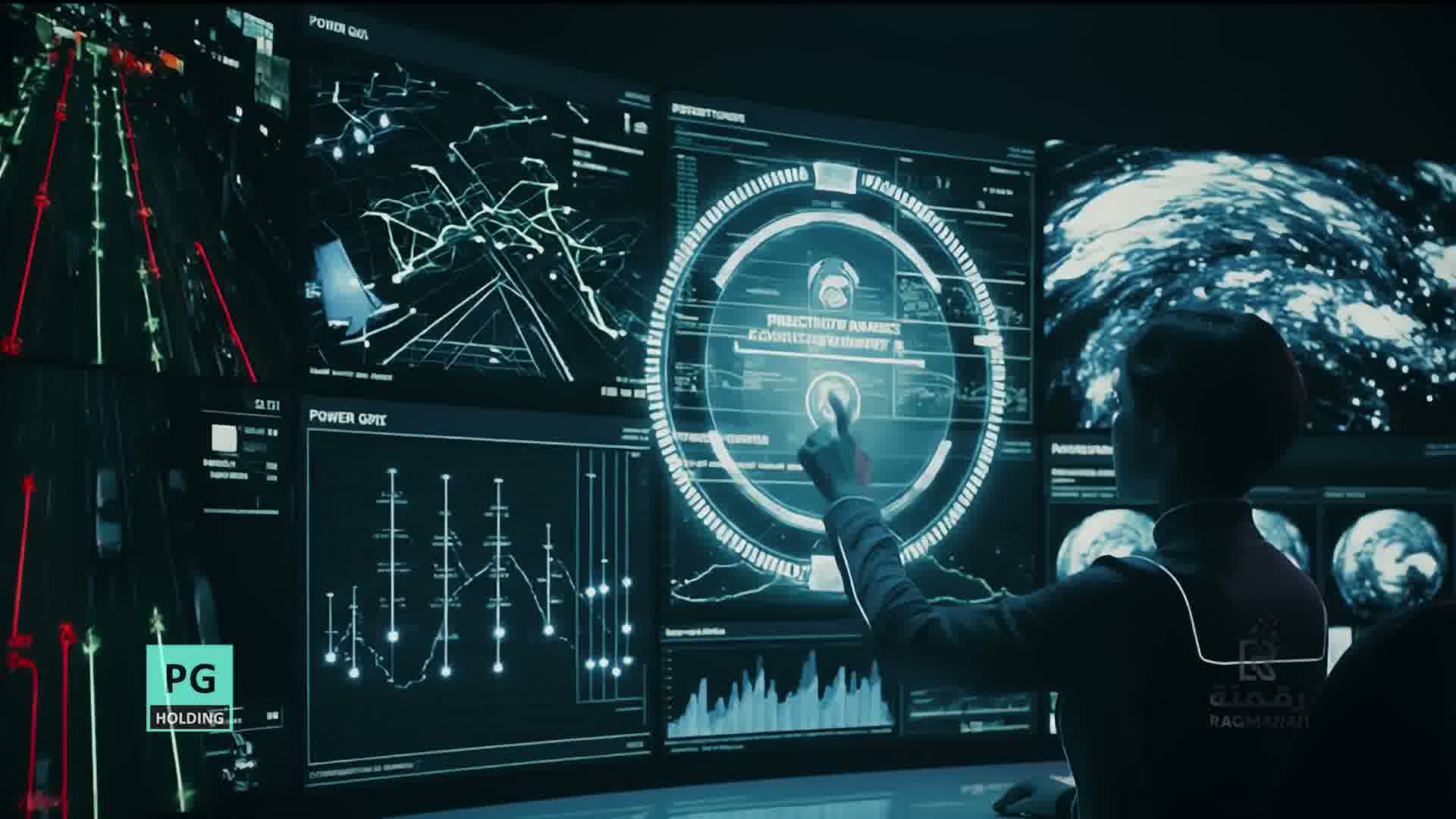 Integrated platform control wall for secure operations